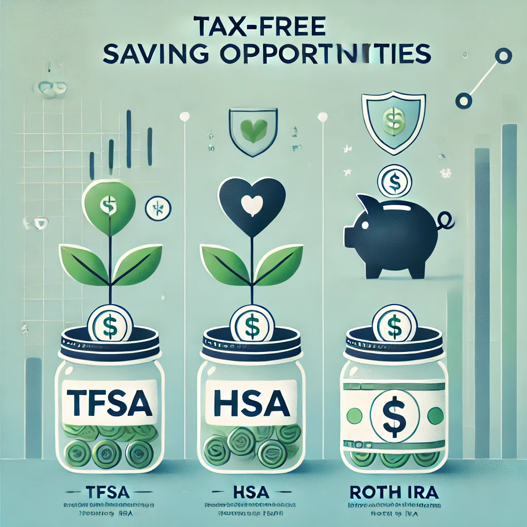 Roth IRA vs. TFSA vs. HSA