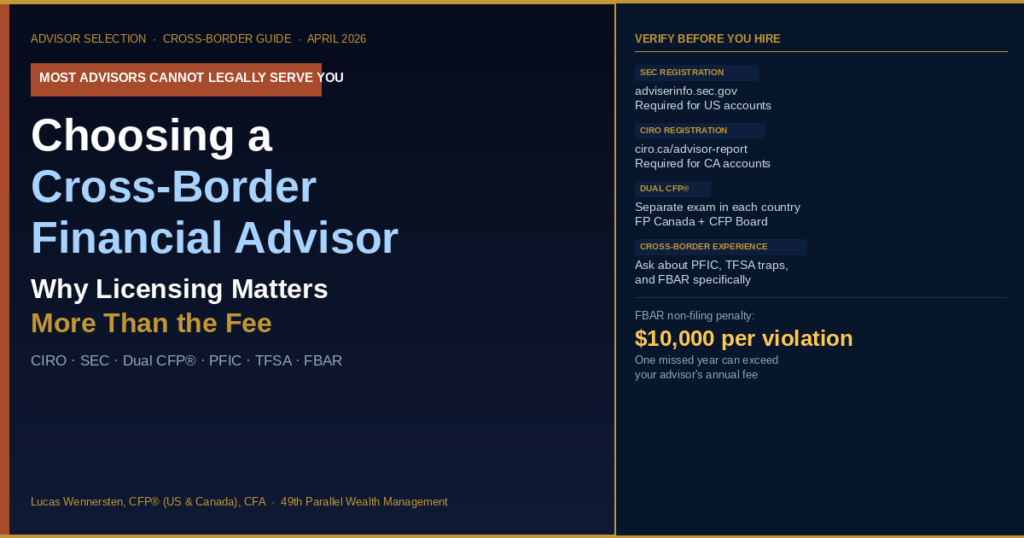 How to Choose a Cross- Border Advisor