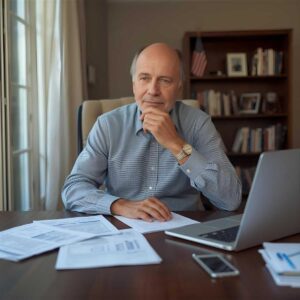 Retiree reviewing Social Security tax changes under the ‘You Earned It, You Keep It’ Act.