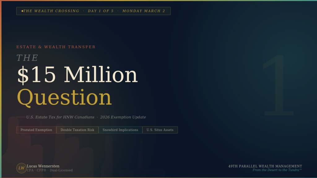 The $15 Million Question- High Net Worth Individuals U.S> Estate Tax