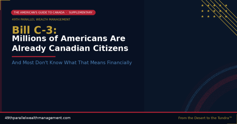 Bill C-3 Canadian Citizenship for Americans