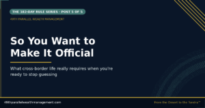 Make it official: What cross-border life really requires