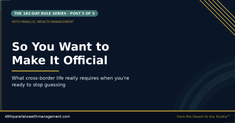 Make it official: What cross-border life really requires