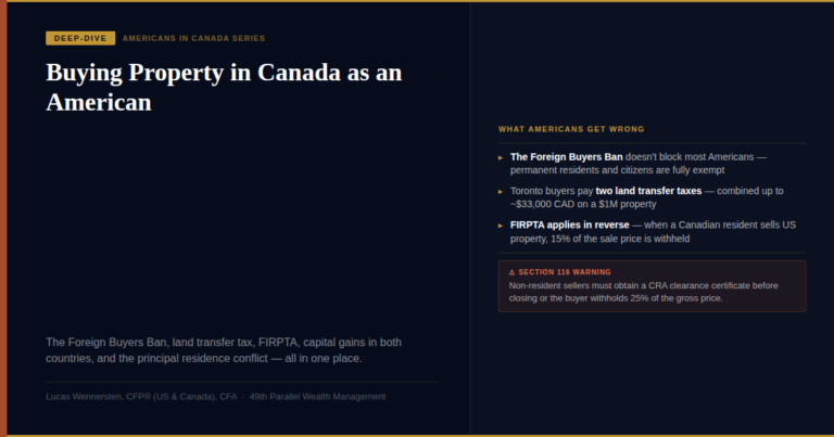 Buying Property Canada American