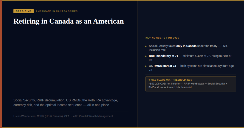 Retiring in Canada American
